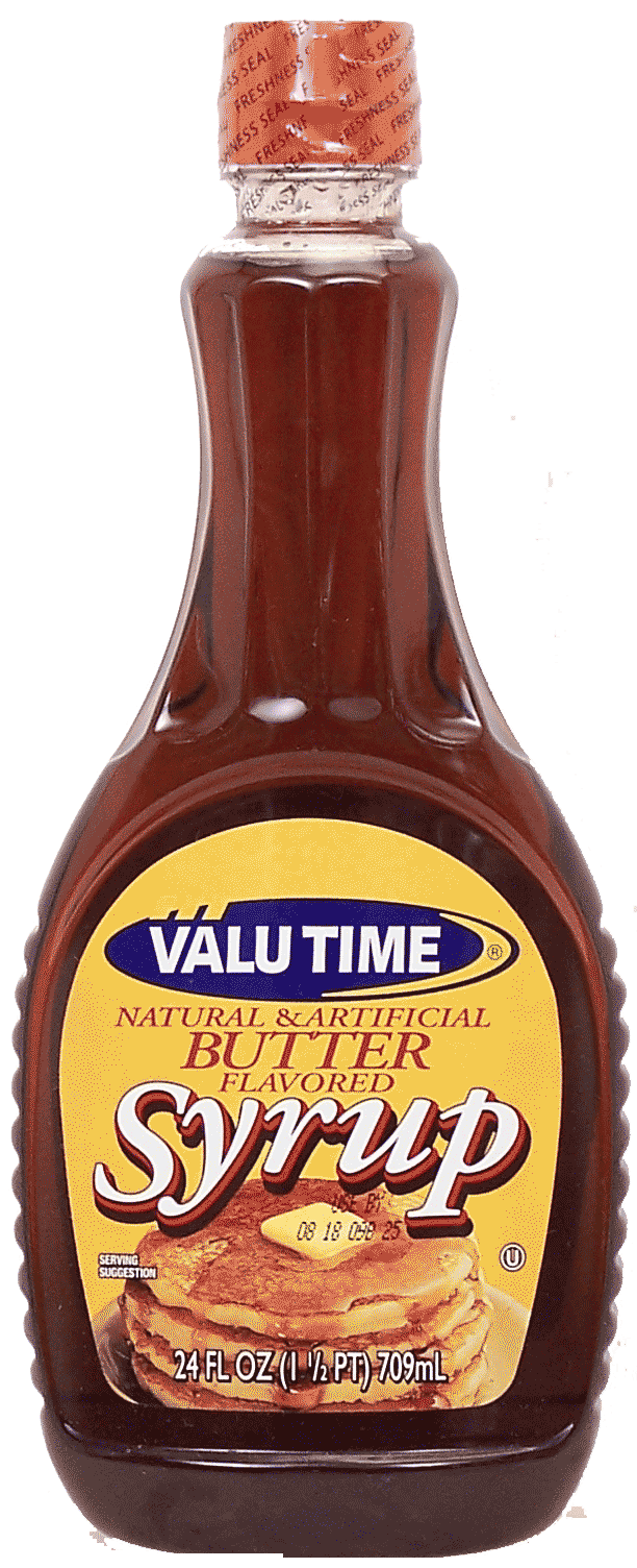 Valu Time butter flavored syrup Full-Size Picture